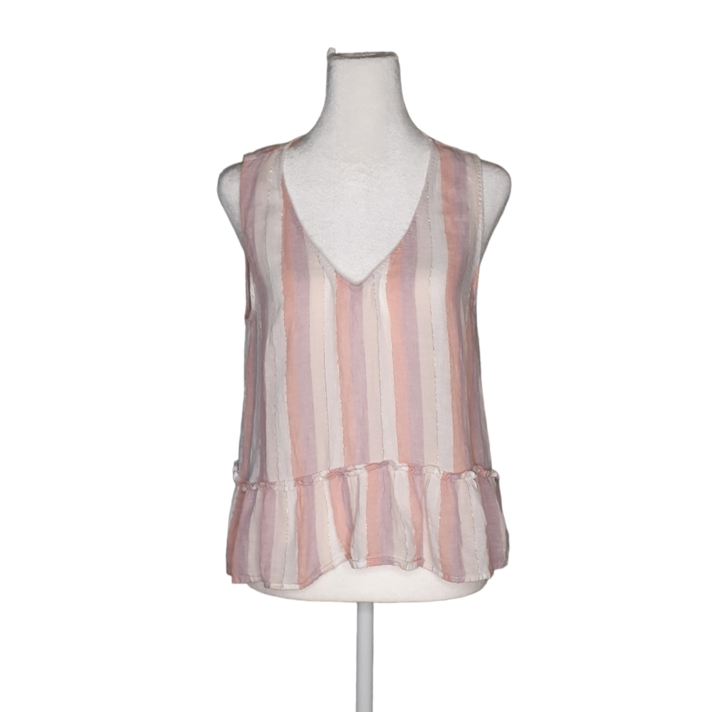 Rails Sleeveless Top. Mira Dusk Stripe. Size M - image 1